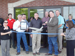 The Cutting of the Blue Ribbon The Cutting of the Blue Ribbon