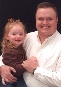 Jeff Stenberg and his daughter, Chloe Jeff Stenberg and his daughter, Chloe