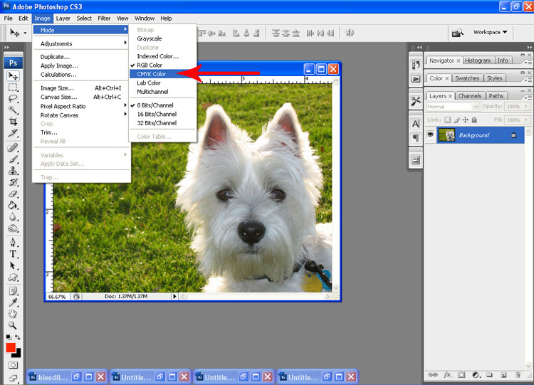 Adjust Color Mode Step 2 Adjust Color Mode Step 2
